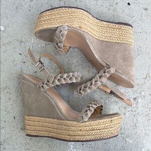 Schutz wedged rope platforms